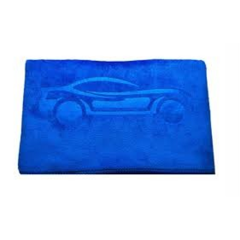 TOALHA DE SECAGEM LOGO 400GSM AZUL JS