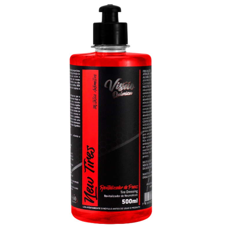 NEW TIRES REVITALIZADOR DE PNEUS 500ML VISAO QUIMICA