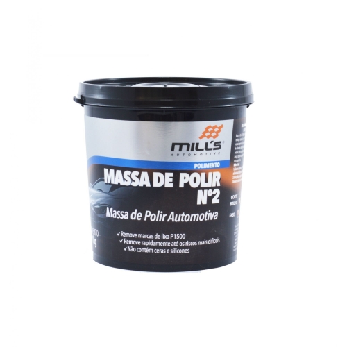 MASSA DE POLIR N2 1KG MILLS