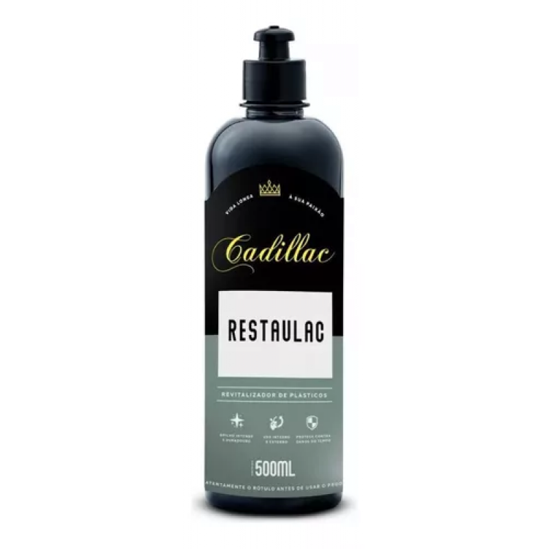 RESTAULAC REVITALIZADOR DE PLASTICOS 500ML CADILLAC