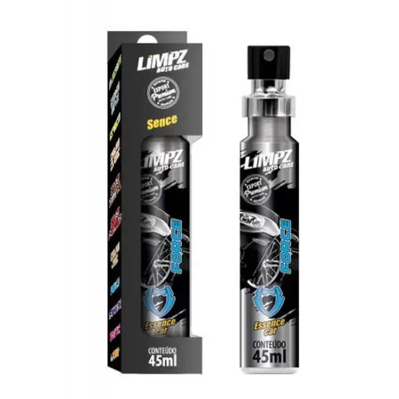 AROMATIZANTE AUTOMOTIVO SPRAY FORCE 45ML LIMPZ AUTO CARE