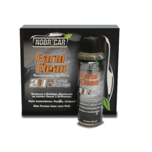 FAROL CLEAN 2 EM 1 60ML NOBRECAR