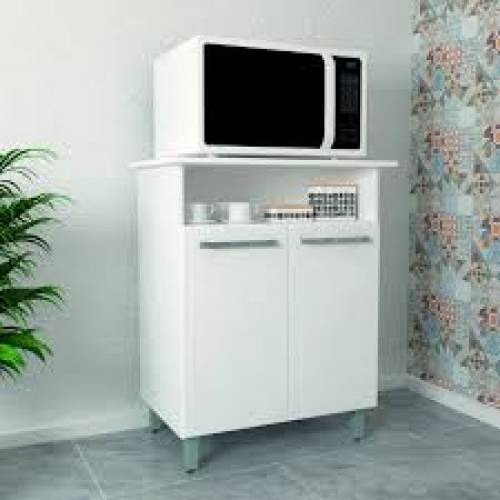 BALCAO MDP CRISTAL - BRANCO