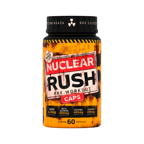 NUCLEAR RUSH CAPS (60 CAPSULAS) BODYACTION