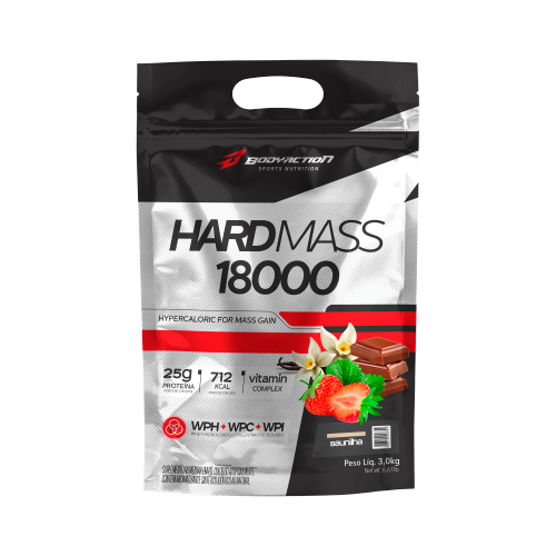 HARDMASS BAUNILHA (3KG) BODYACTION