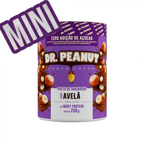 PASTA DE AMENDOIM AVELA (250G) DR PEANUT