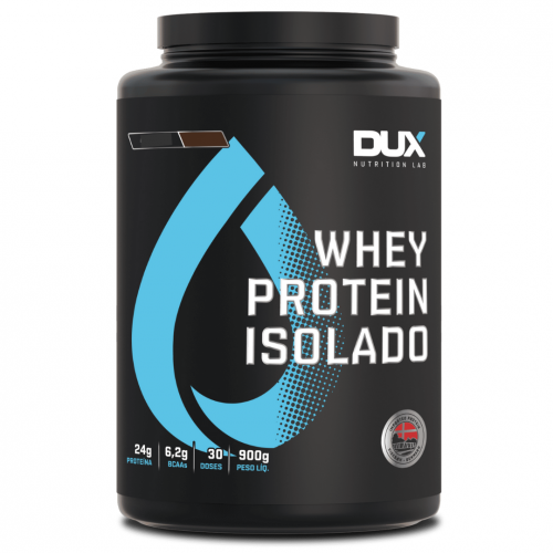 WHEY PROTEIN ISOLADO CHOCOLATE (900G) DUX NUTRITION