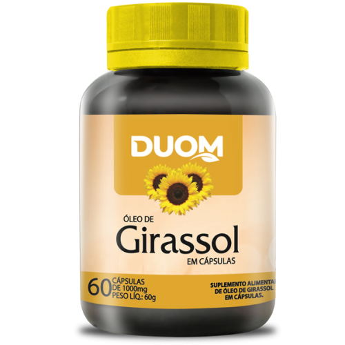 OLEO DE GIRASSOL 1000MG (60 CAPSULAS) DUOM