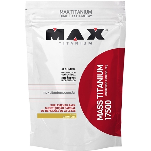 MASS TITANIUM 17500 LEITE CONDENSADO (3KG) MAX TITANIUM