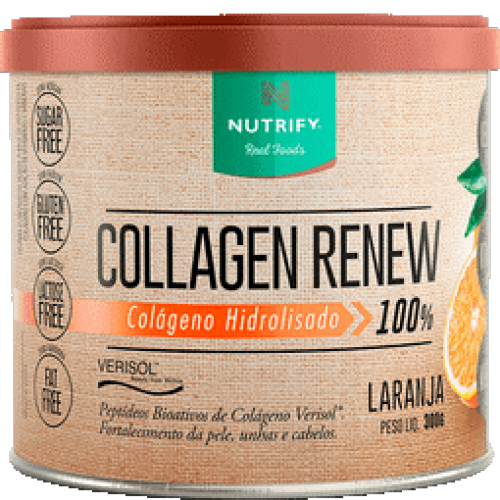 COLAGENO COLLAGEN RENEW LARANJA (300G) NUTRIFY