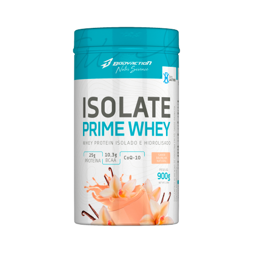 ISOLATE PRIME WHEY BAUNILHA (900G) BODYACTION