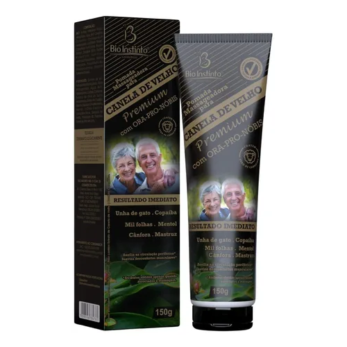 POMADA CANELA DE VELHO PREMIUM (150G) BIO INSTINTO
