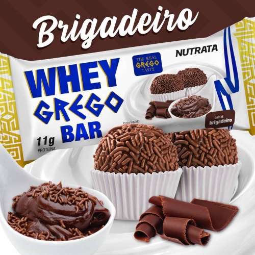 WHEY GREGO BAR BRIGADEIRO (40G) NUTRATA