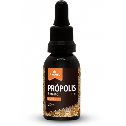 EXTRATO DE PROPOLIS GOTAS (30 ML) CHAMEL