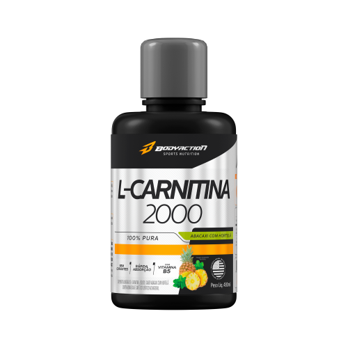 L-CARNITINA PURE 2000 ABACAXI (480ML) BODYACTION