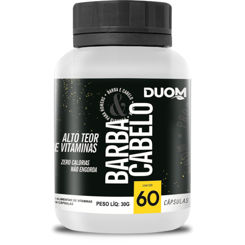 BARBA & CABELO (60 CAPSULAS) DUOM