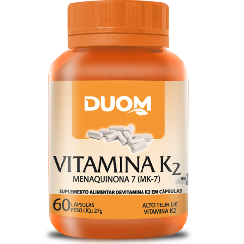 VITAMINA K2 MENAQUINONA MK-7 (60 CAPSULAS) DUOM