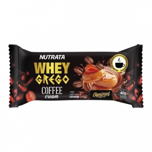 WHEY GREGO BAR COFFEE CARAMEL (40G) NUTRATA