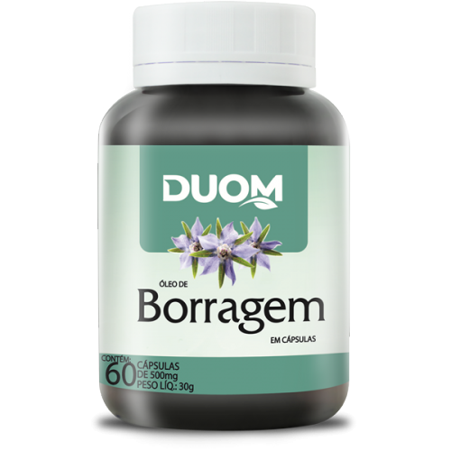 OLEO DE BORRAGEM 500MG (60 CAPSULAS) DUOM