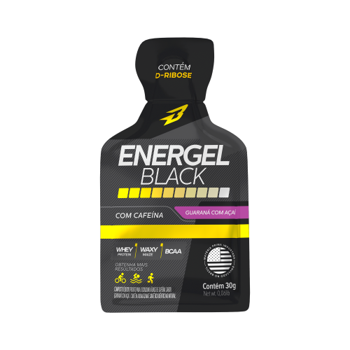 ENERGEL BLACK GUARANA C/ACAI (30G) BODYACTION