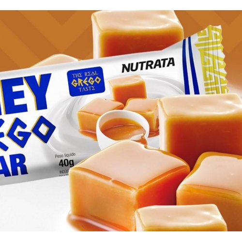 WHEY GREGO BAR DOCE DE LEITE (40G) NUTRATA