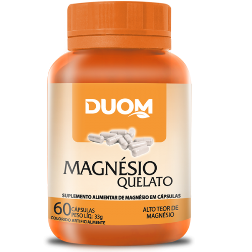 MAGNESIO QUELATO 550MG (60 CAPSULAS) DUOM