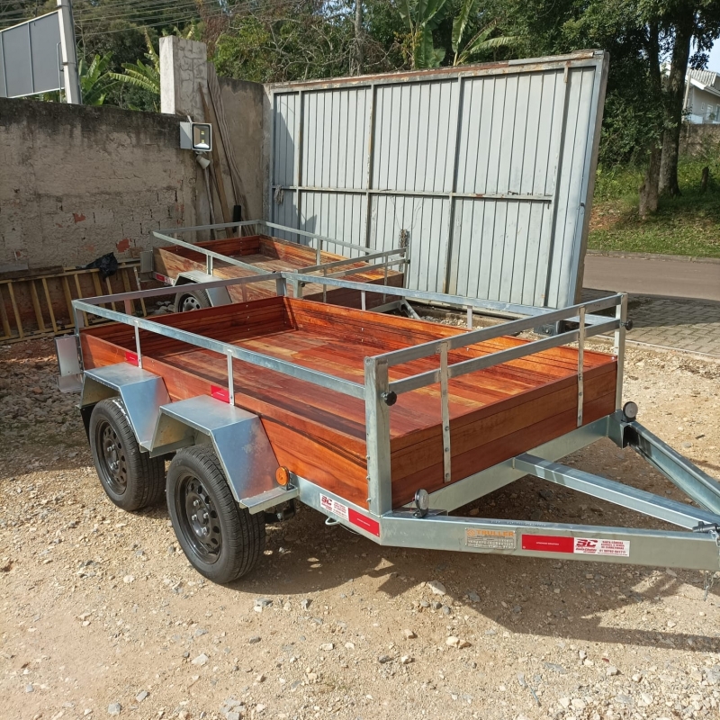 CARRETA FAZENDINHA TRUCADA 1,40X2,50 ATÉ 900KG