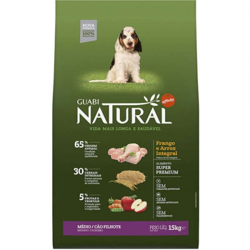 GN CAO FILHOTE MEDIO FRANGO E ARROZ 15KG