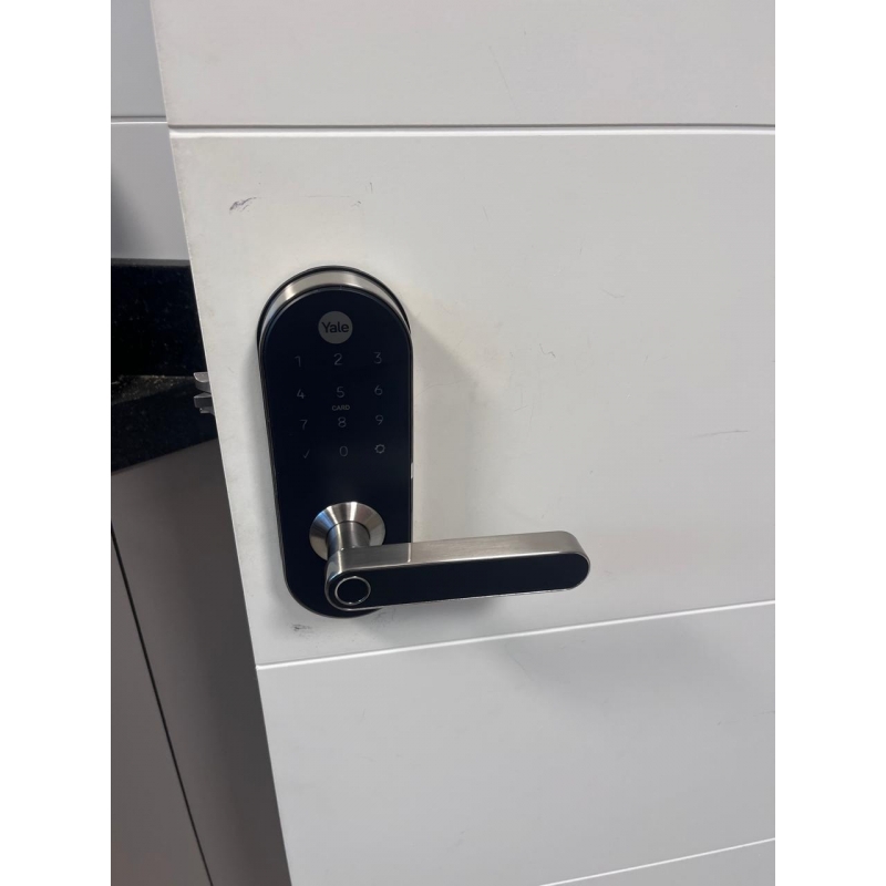 INSTALAÇÃO FECHADURA DIGITAL EMBUTIR WEG / ELSYS / YMC 420 W / SL 205 W / FRANKFURT / DELTA /