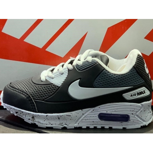 air max 90 infantil preto e branco
