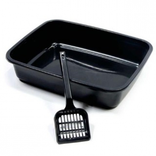 BANDEJA HIG PRA GATOS PRETA