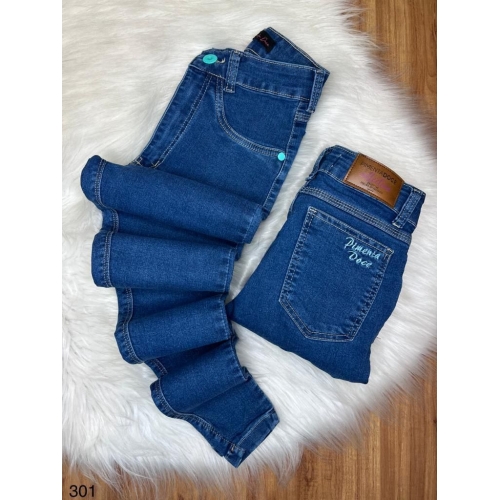 CALÇA PIMENTA DOCE BOTAO AZUL