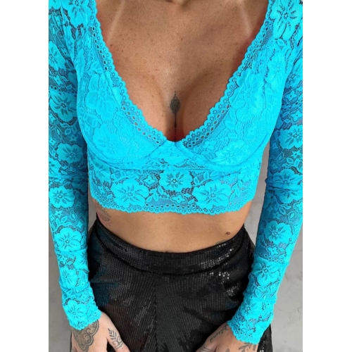 CROPPED RENDADO LUISA