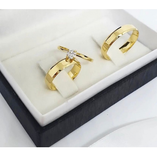 ALIANÇA DE OURO 18K