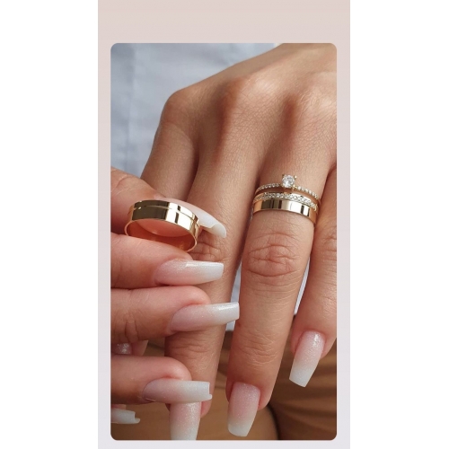 ALIANÇA DE OURO 18K