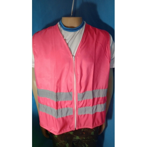 COLETE REFLETIVO ROSA CONFERENTE