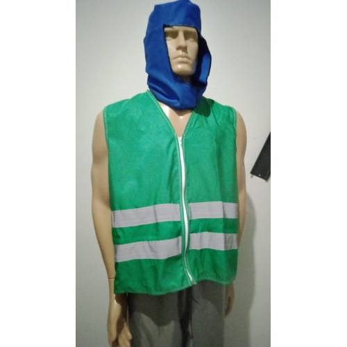 COLETE REFLETIVO VERDE BANDEIRA CONFERENTE