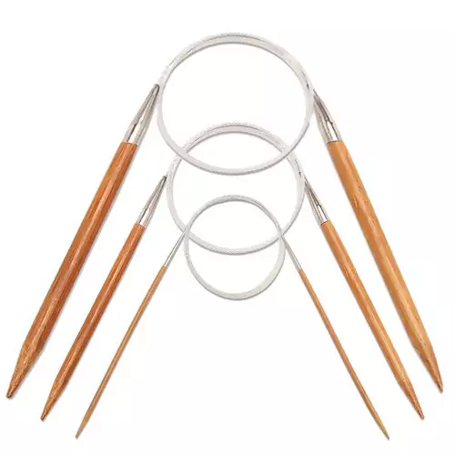 AGULHA CIRCULAR DE TRICO BAMBU CIRCULO