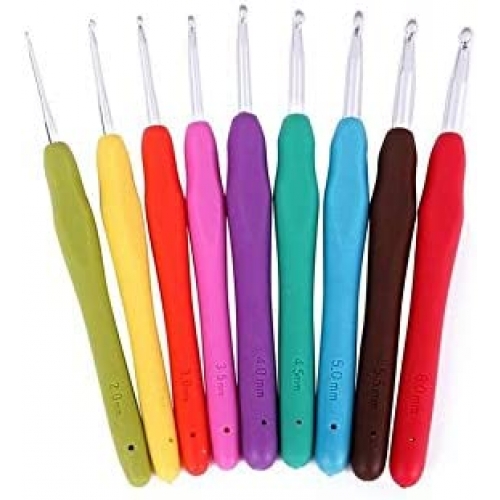 AGULHA DE CROCHE CABO EMBORRACHADO CIRCULO