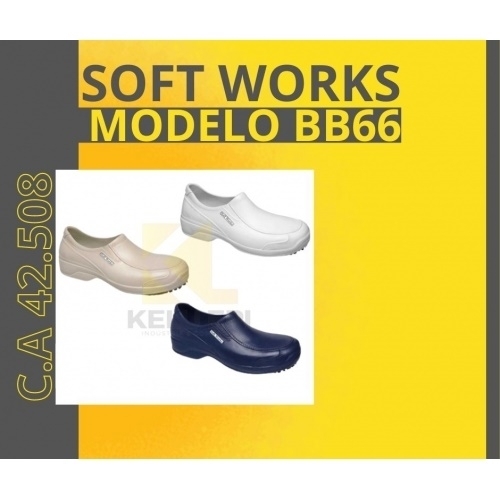 SAPATO BB66 SOFT WORKS