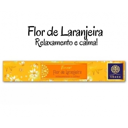 Incenso Flor de Laranjeira