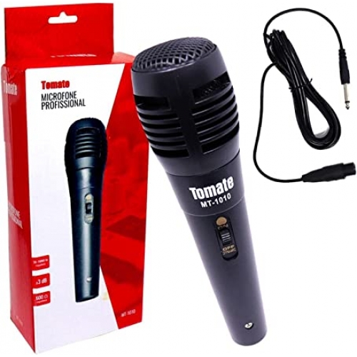 MICROFONE TOMATE COM FIO MT-1010